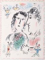 Marc Chagall FIANCAILLES AU CIRQUE Lithograph - Sold for $7,040 on 05-16-2026 (Lot 162).jpg